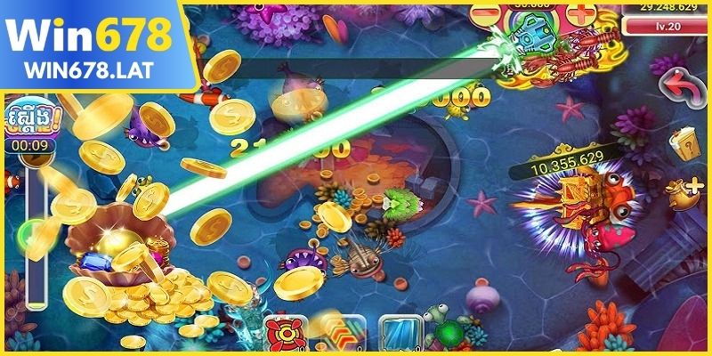 Ba cấp độ jackpot đa tầng gia tăng cơ hội săn thưởng lớn.