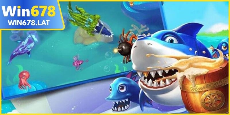  Bắn cá WIN678 – Đại dương 3D sống động 