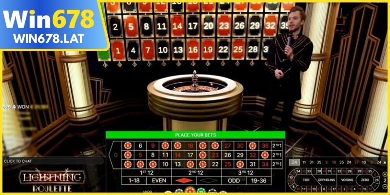 Lightning Roulette Multiplier mở rộng cơ hội nhận thưởng vượt trội