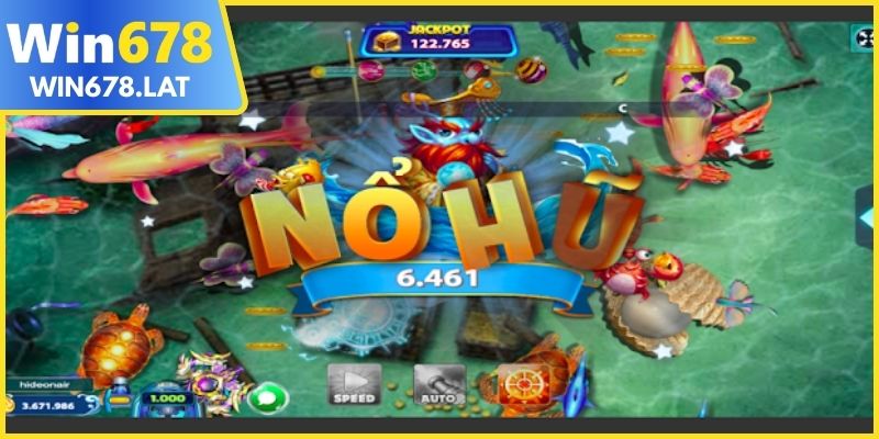Nổ hũ bắn cá cơ chế jackpot cộng dồn tăng thưởng theo thời gian thực